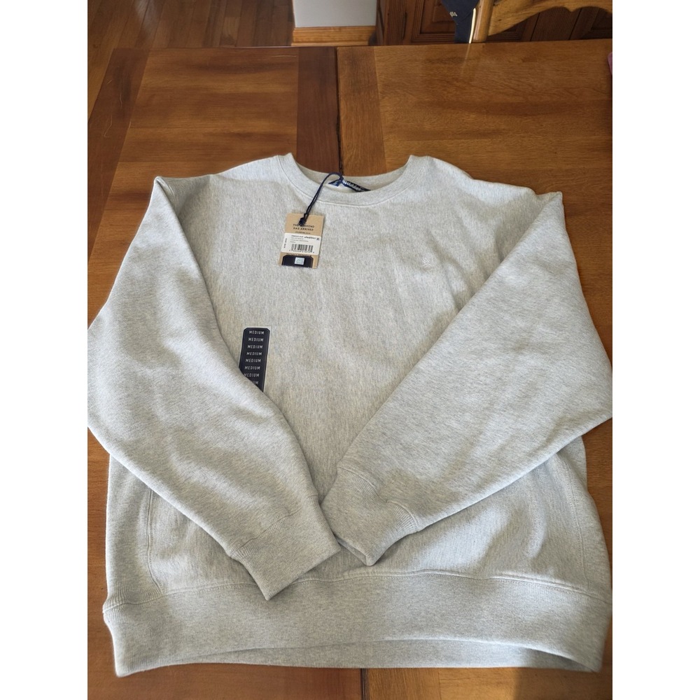Chubbies‎ Men's Back to Basic Crewneck Sweatshirt Heather Greyl Size Medium NWT